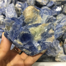Load image into Gallery viewer, Rare natural stones and minerals aquamarine