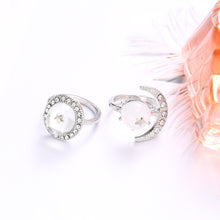 Load image into Gallery viewer, Transparent Crystal Gem Round Moon
