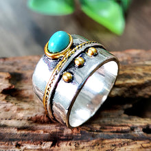 Load image into Gallery viewer, Bohemia Small Blue Stone Gem