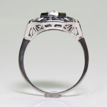 Load image into Gallery viewer, Silver Plated Blue Gems