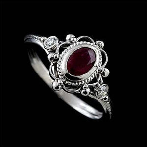 Vintage Promise Ring Purple